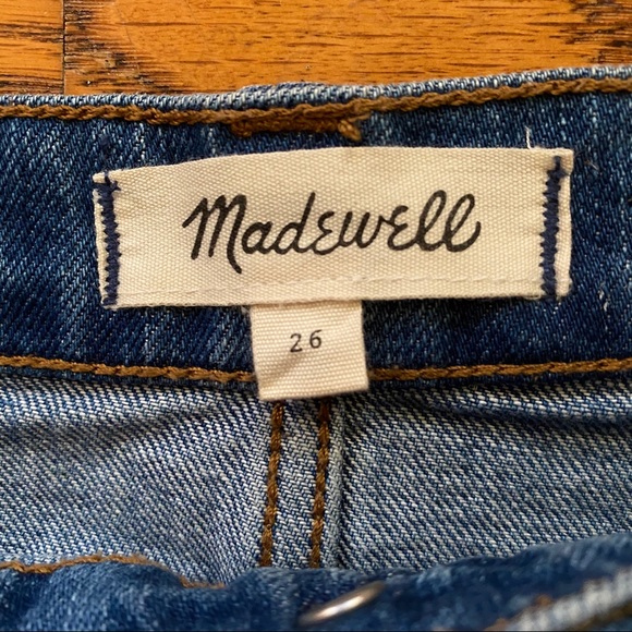 MADEWELL A Line Denim Skirt Pieced Edition - Picture 4 of 5